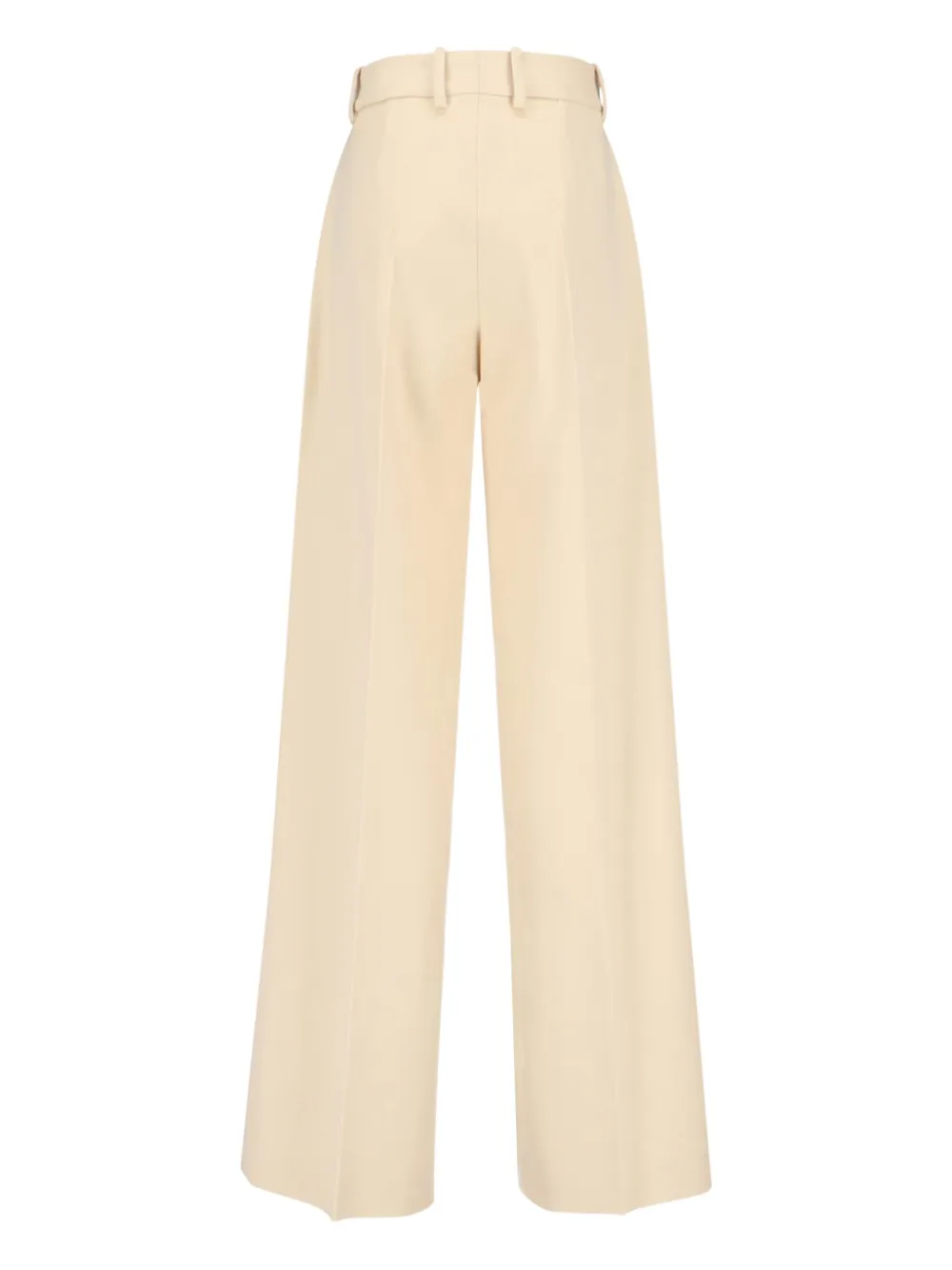 Ermanno Scervino Broek met ceintuur Beige