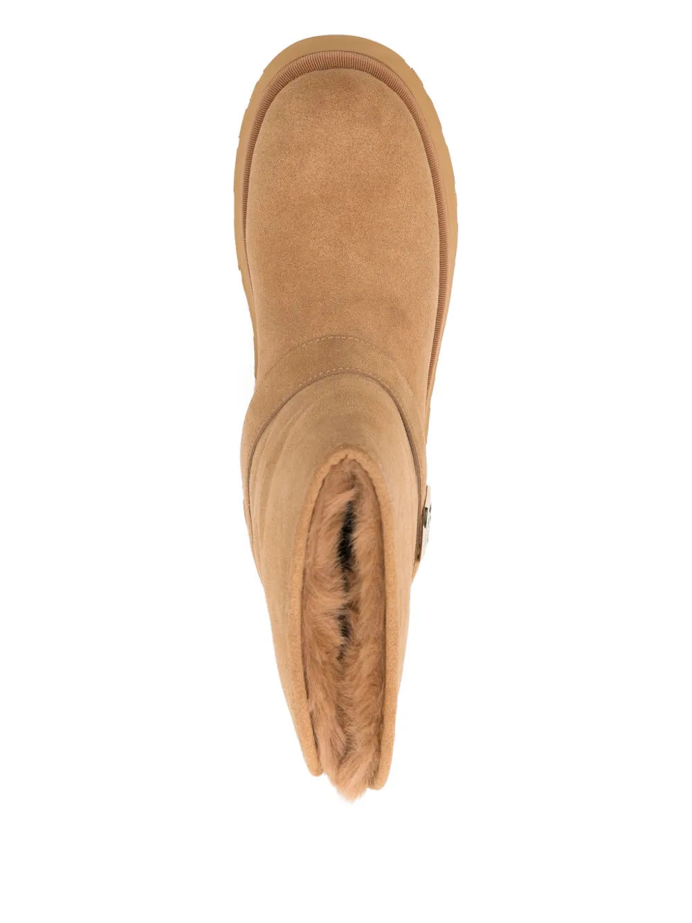 Guess Usa Dolsay Buckle-strap Boots In Brown