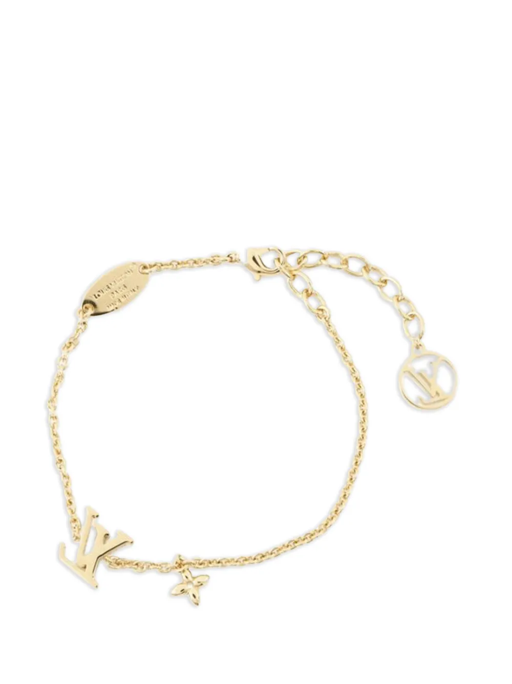 Louis Vuitton Pre-Owned 2025 Gold Plated Crystal Iconic Bracelet Louis Vuitton Pre-Owned 2025 Gold Plated Crystal Iconic Bracelet