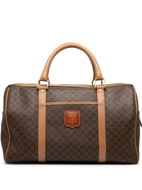 Celine Pre-Owned bolsa Macadam de lona capitonada 2012