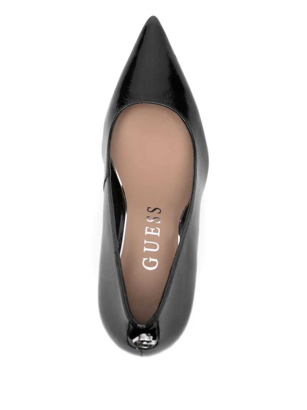Guess Usa 85mm Prindy Heeled Pumps In Black