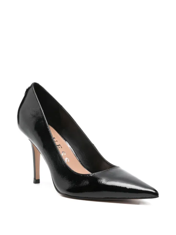 Guess Escarpin en daim à talon Violet - Chaussures Escarpins Femme 40,00