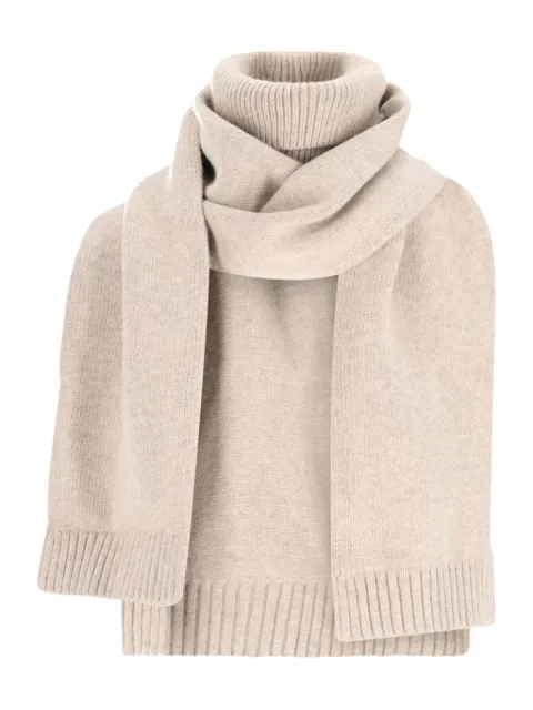 LVIR roll-neck scarf