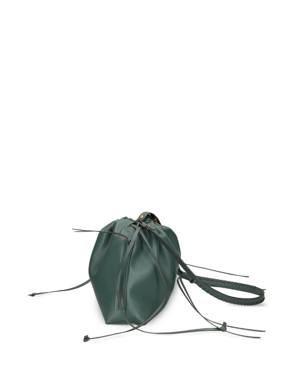PINKO drawstring-fastening shoulder bag - Verde