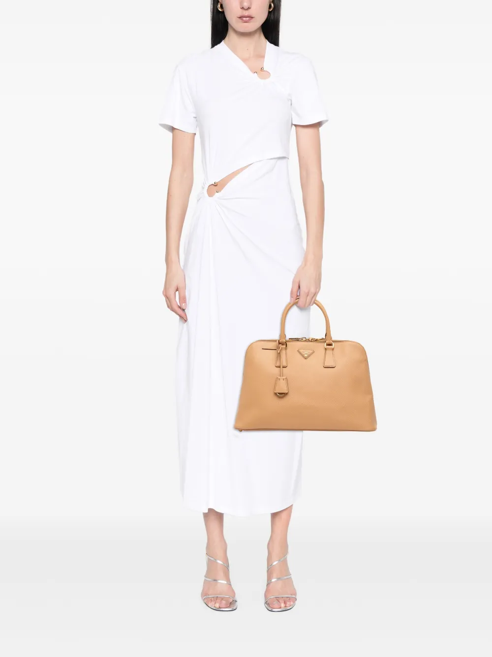 Prada Pre-Owned 2013-2025 Large Saffiano Lux Promenade satchel | Pre-Owned | Image 2