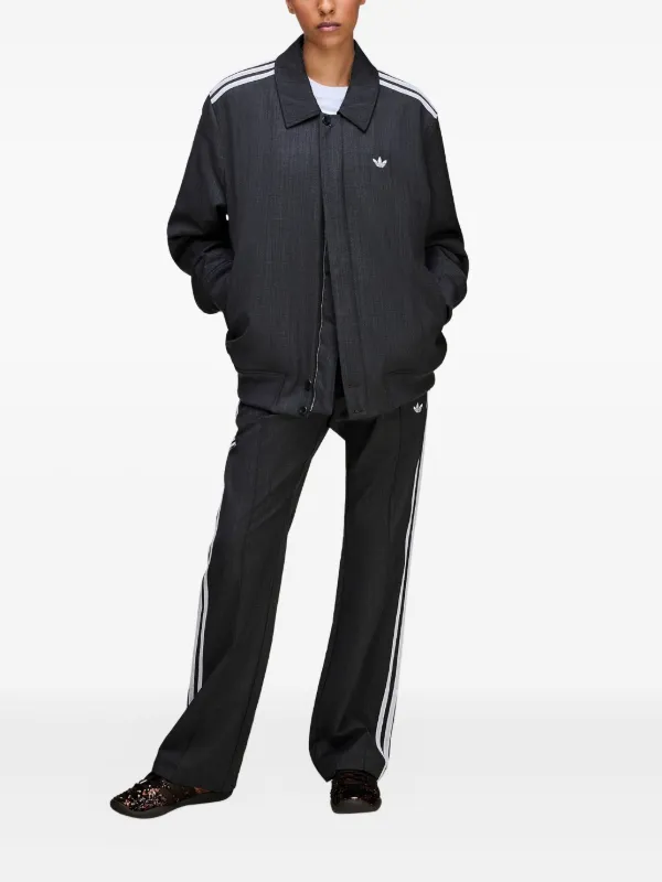 Adidas x Wales Bonner ロゴ ジャケット | グレー | FARFETCH JP
