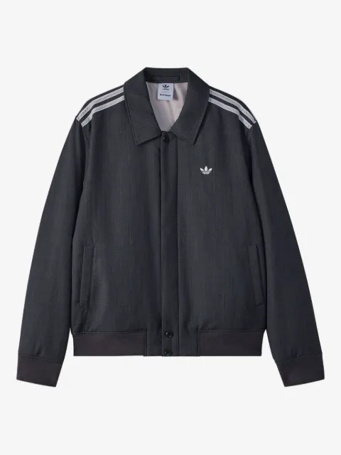 adidas جاكيت بزينة خطوط وتطريز شعار الماركة x Wales Bonner
