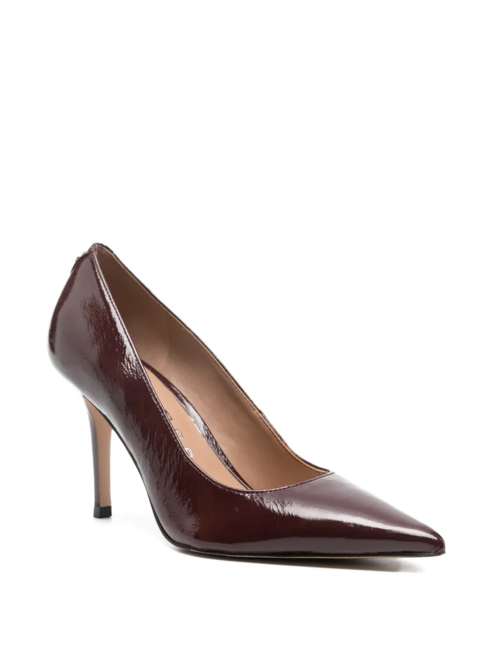 GUESS USA 85mm Prindy pointed leather pumps | Heeled Pumps | Image 2