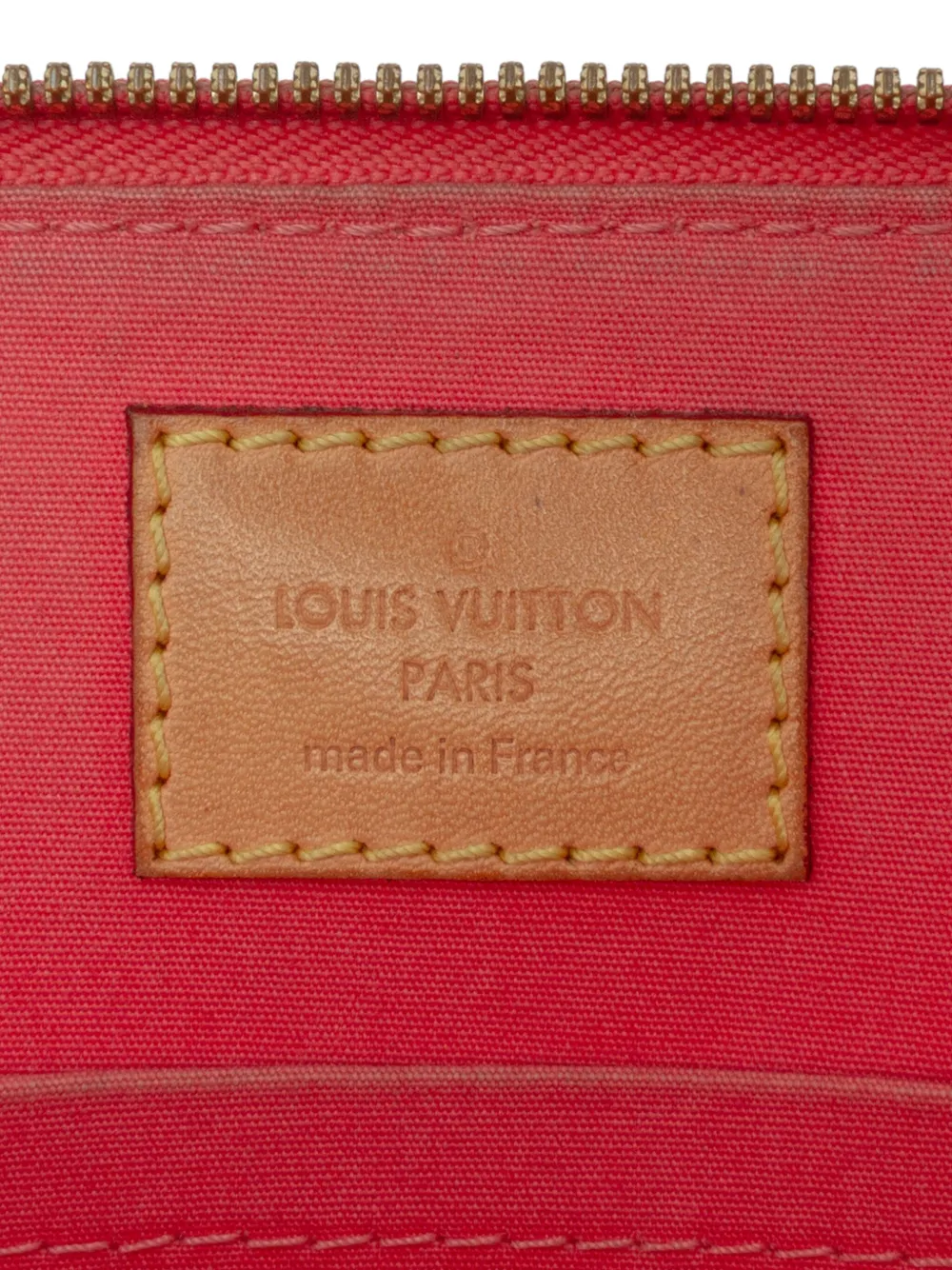 Pre-owned Louis Vuitton 2015 Monogram Vernis Alma Bb Satchel In Pink