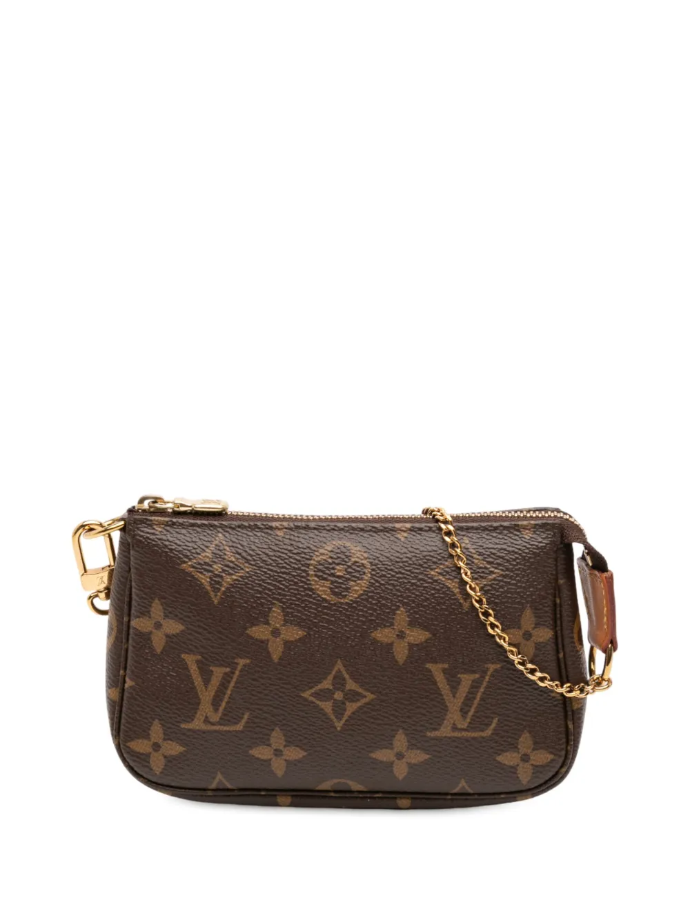 Louis Vuitton Pre-Owned 2021 Monogram Mini Pochette Accessoires handbag - Marrone