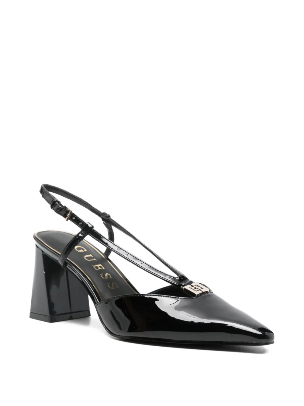 GUESS USA 80 mm pumps met bandje Zwart