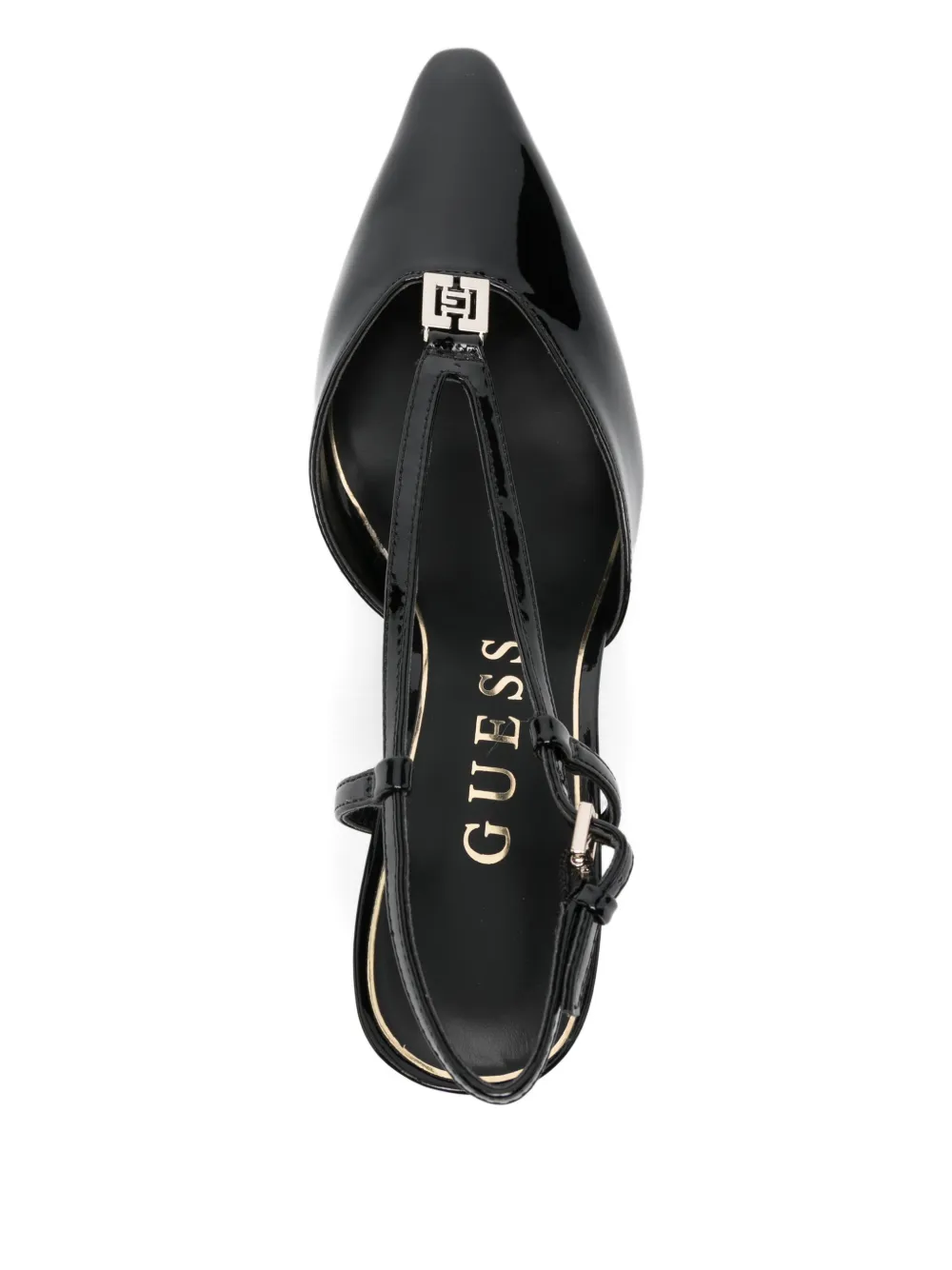 GUESS USA 80 mm pumps met bandje Zwart