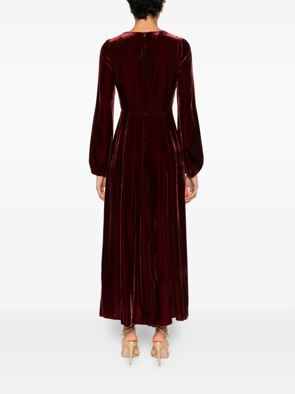 Raquel Diniz Ioanna midi-jurk Rood