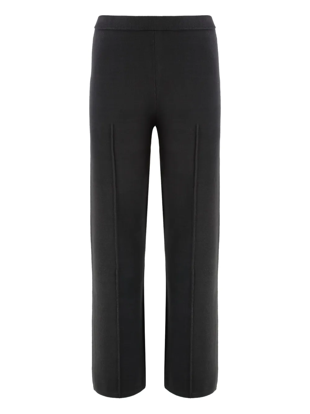 Calvin Klein Knitted Trousers In Black