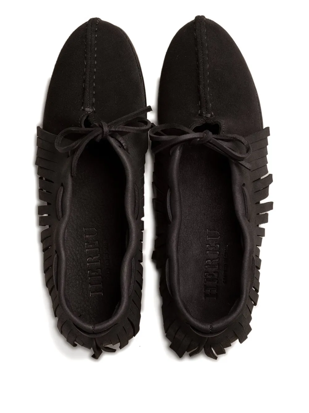 Hereu Tilla fringes loafers - Zwart