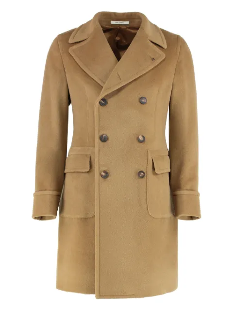 Tagliatore double-breasted flap-pocket peacoat