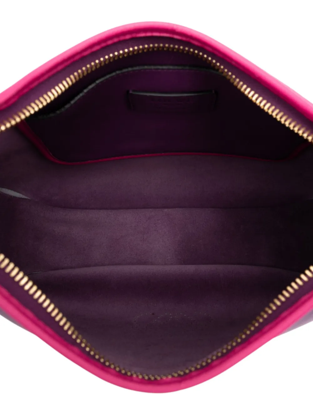 Pre-owned Loewe 2013 Leather Anagram Sofia Crossbody Bag In Pink