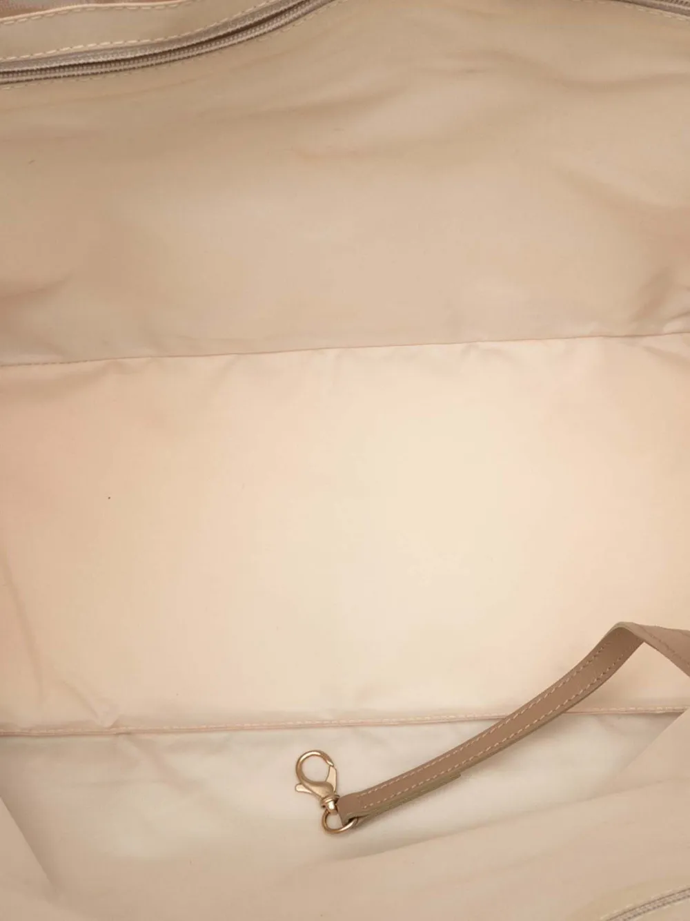 Pre-owned Chanel 2003-2004 New Travel Line Nylon Tote Bag In Brown