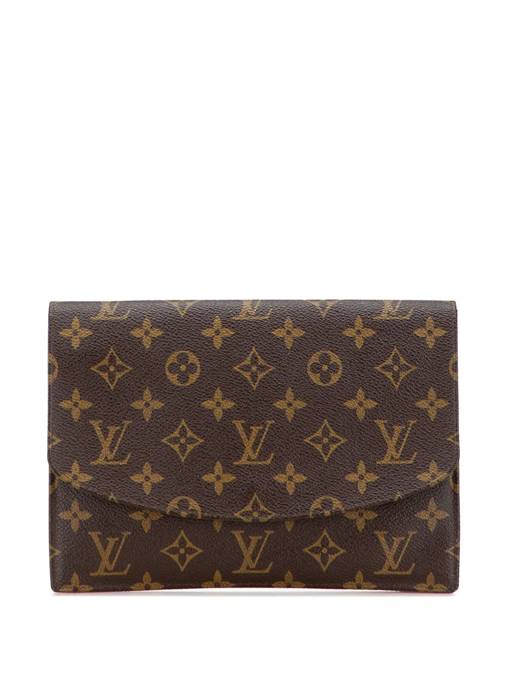 Louis Vuitton Pre-Owned 1987 Monogram Pochette Rabat Clutch 23cm | Braun | Image 1