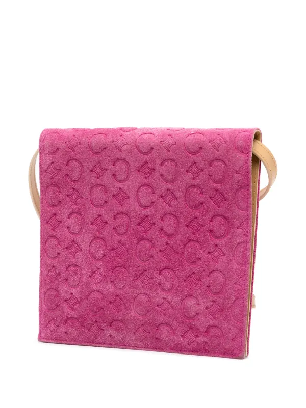 Sac Bandoulière Céline En Daim - Occasion - Style Crossbody Pour Femme - Luxe