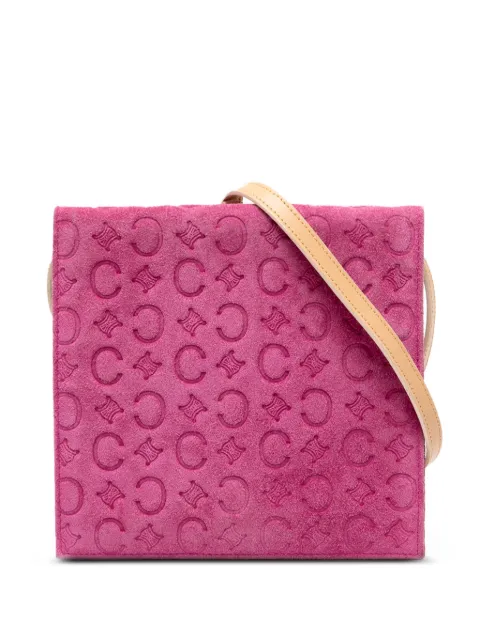 Celine Pre-Owned 2000 C Macadam Suede crossbody bag