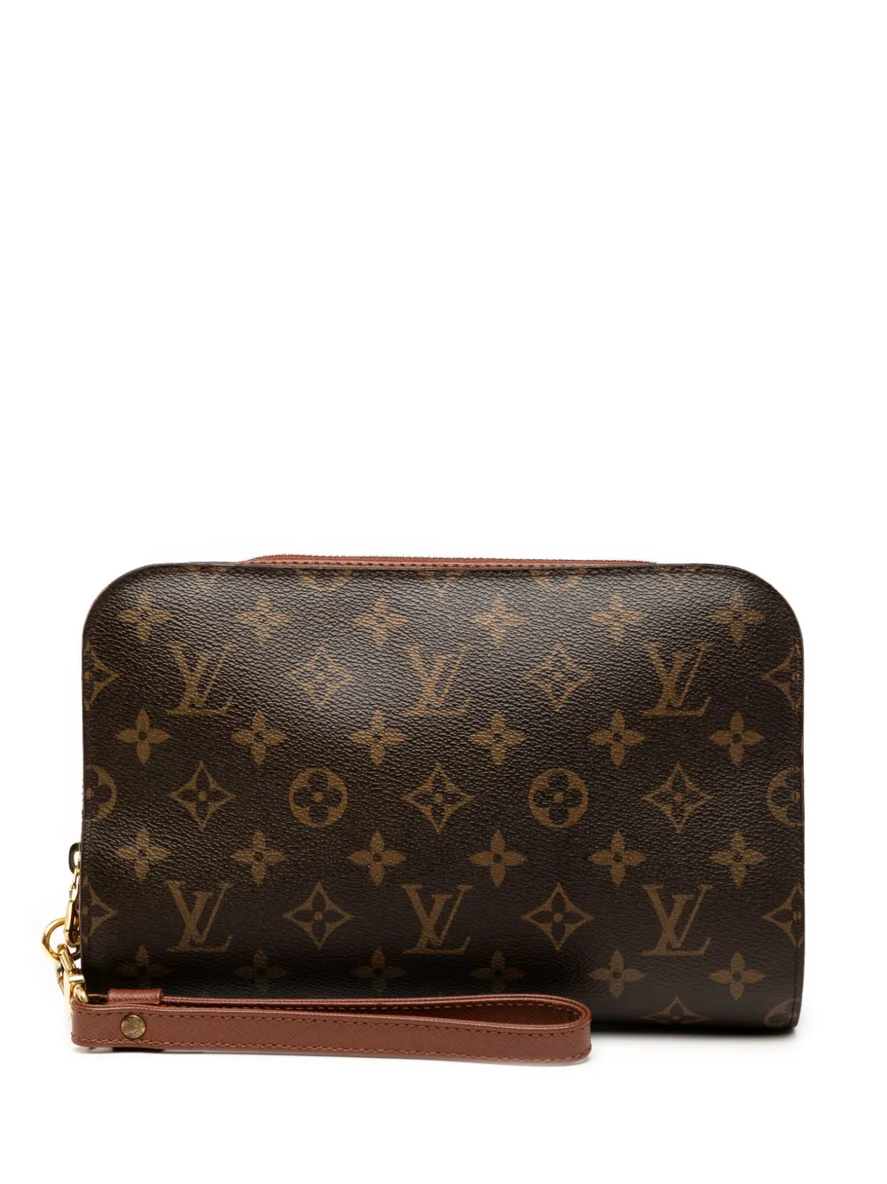 Louis Vuitton Pre-Owned 2010 Monogram Orsay clutch bag | Brown | Image 1