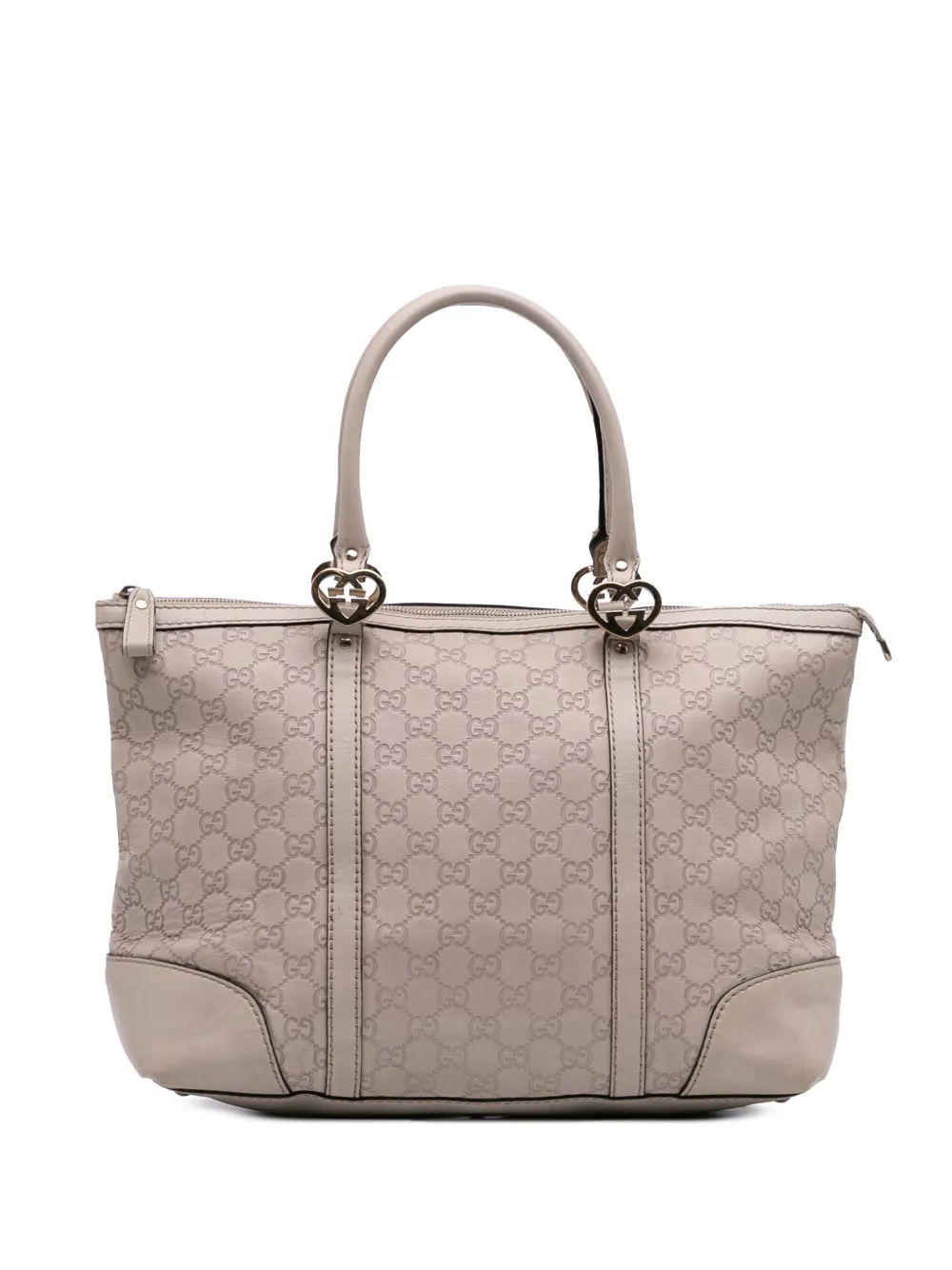 Gucci Pre-Owned 2016-2025 Guccissima Lovely Heart tote bag - Braun