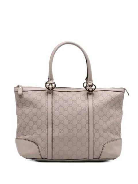 Gucci Pre-Owned 2016-2025 Guccissima Lovely Heart tote bag