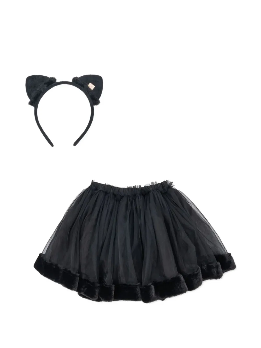Konges Sløjd faux-fur trim tulle skirt costume | Tutus | Image 2