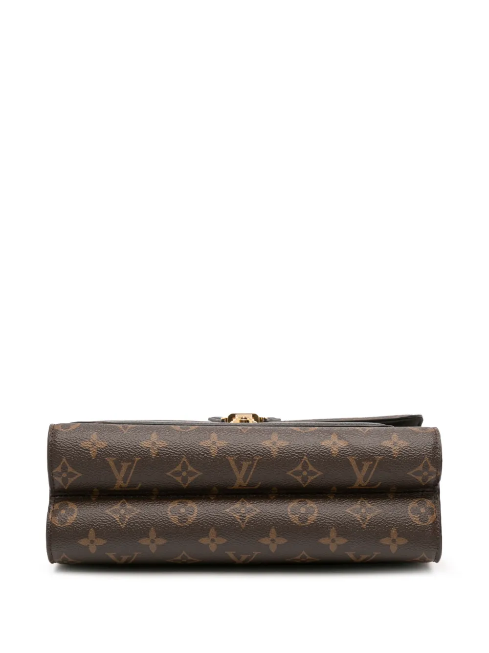 Pre-owned Louis Vuitton 2016 Monogram Victoire Crossbody Bag In Black
