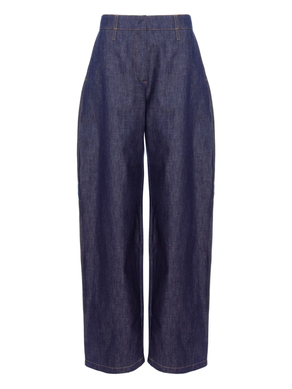 Cuanna Seam-detail Jeans In Blue