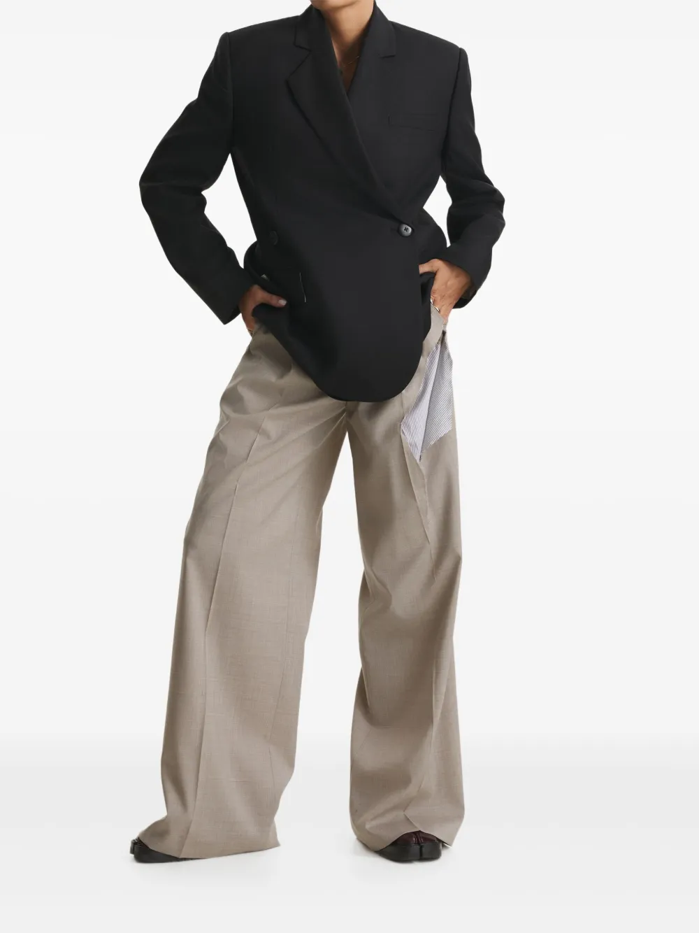 Cuanna Lima Double-breasted Blazer In Black