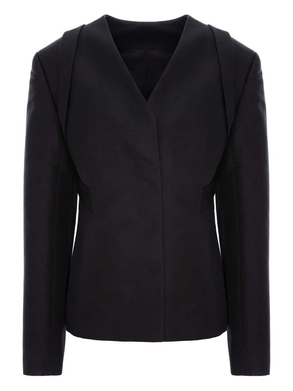 Cuanna Lara Cross-back Jacket In Black