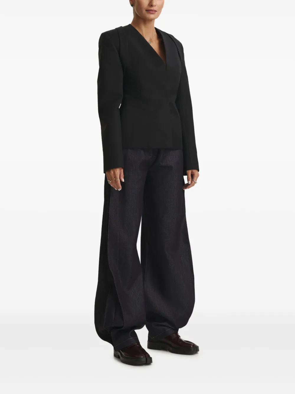 Cuanna Lara Cross-back Jacket In Black