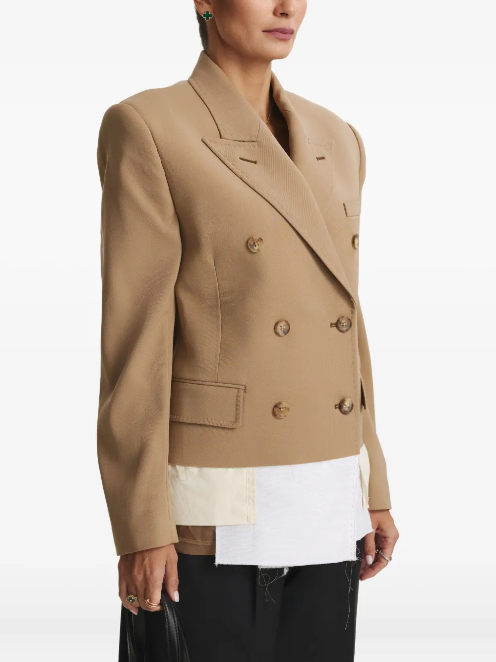  Cuanna Margie Double-breasted Jacket - Neutrals 
