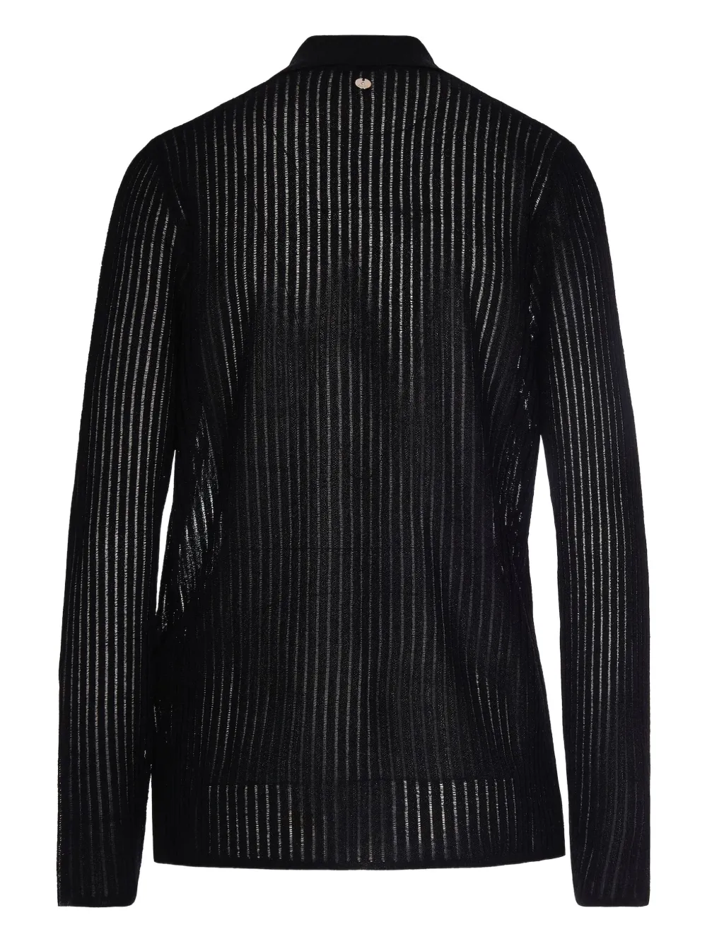 LIU JO Shirt met ruches - Zwart