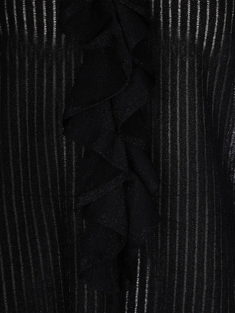 LIU JO Shirt met ruches Zwart