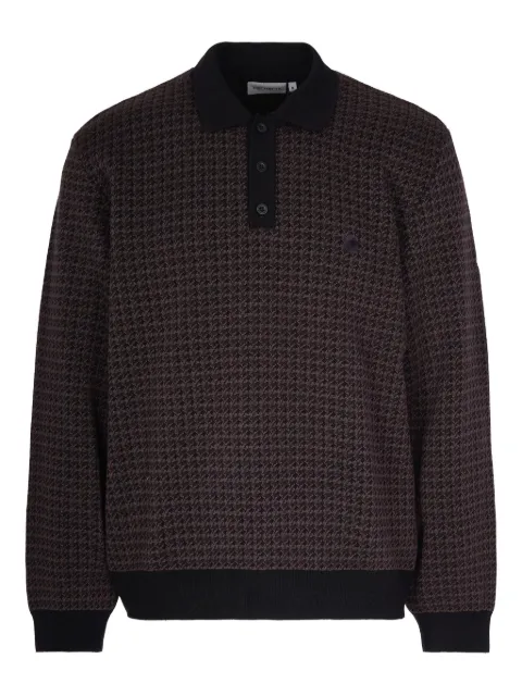 Carhartt WIP houndstooth polo shirt