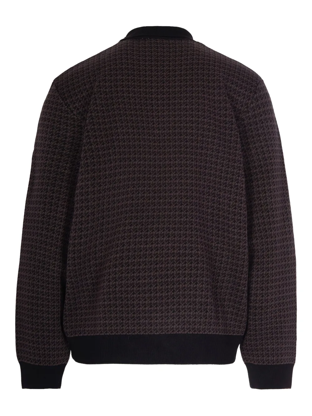 Carhartt WIP houndstooth polo shirt - Bruin