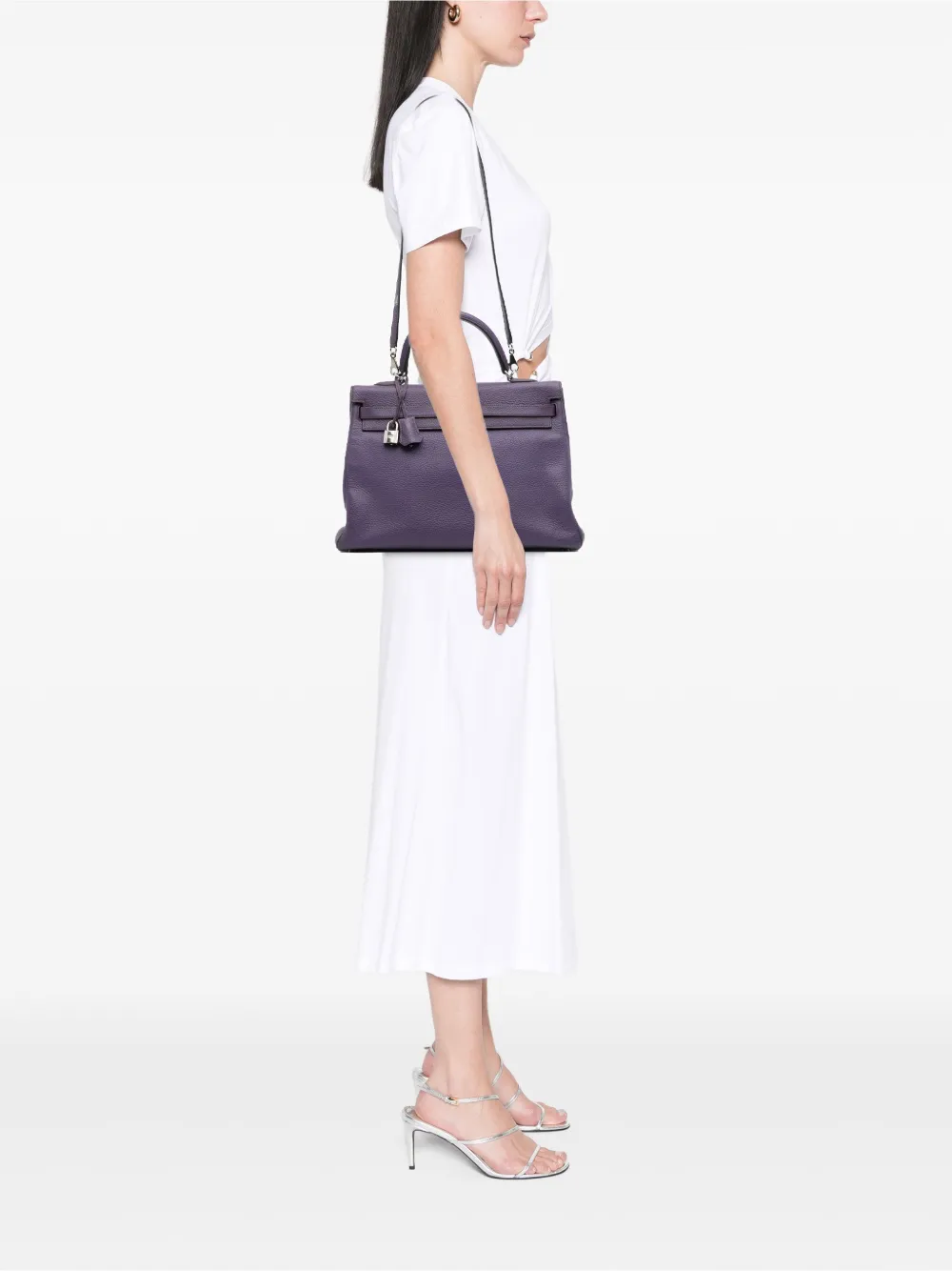 Hermès Pre-Owned bolsa satchel Togo Kelly II Retourne 35 2012 | Estilos de archivo | Image 2