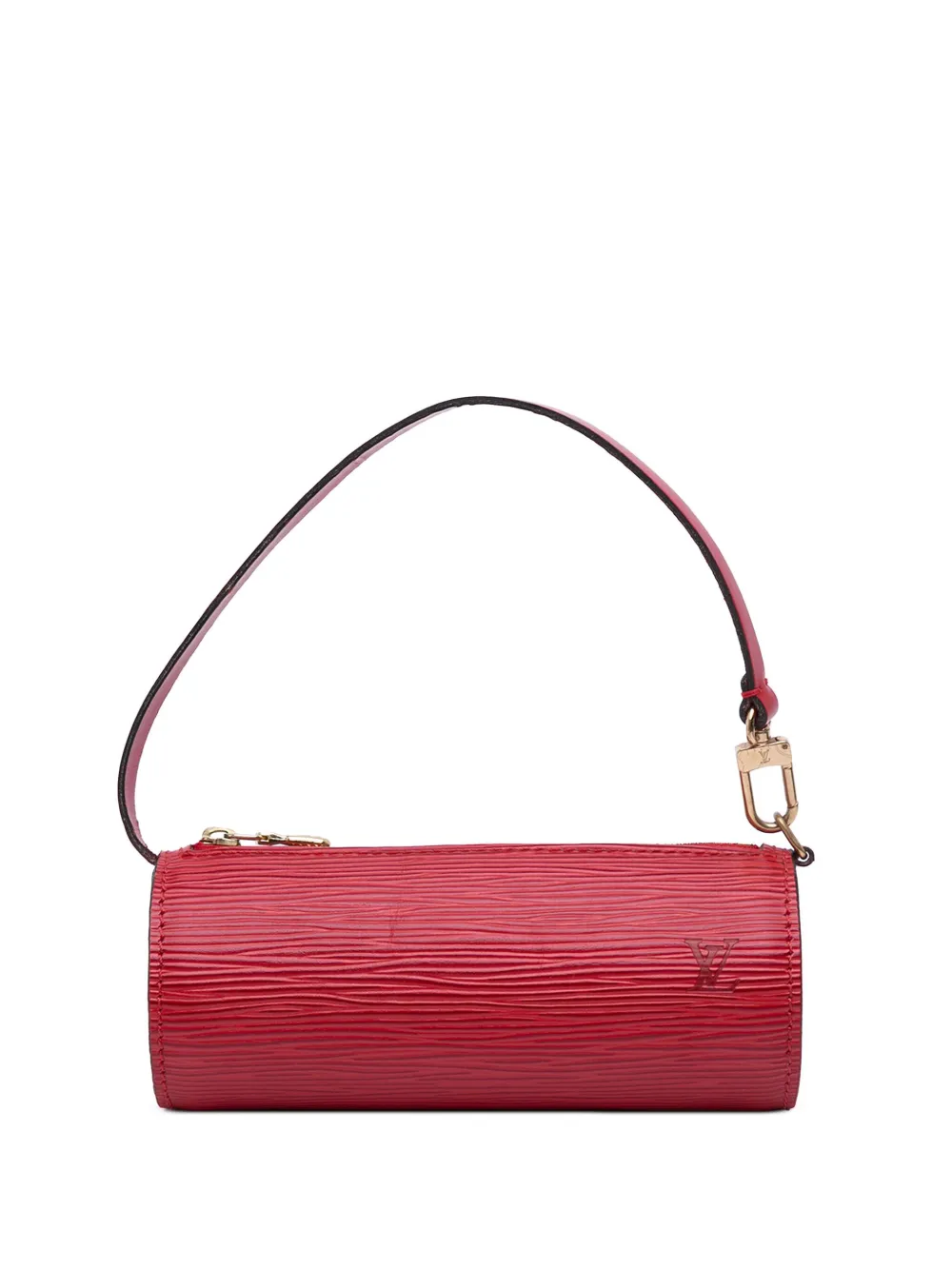 Pre-owned Louis Vuitton 1995 Epi Pochette Papillon Handbag In Red