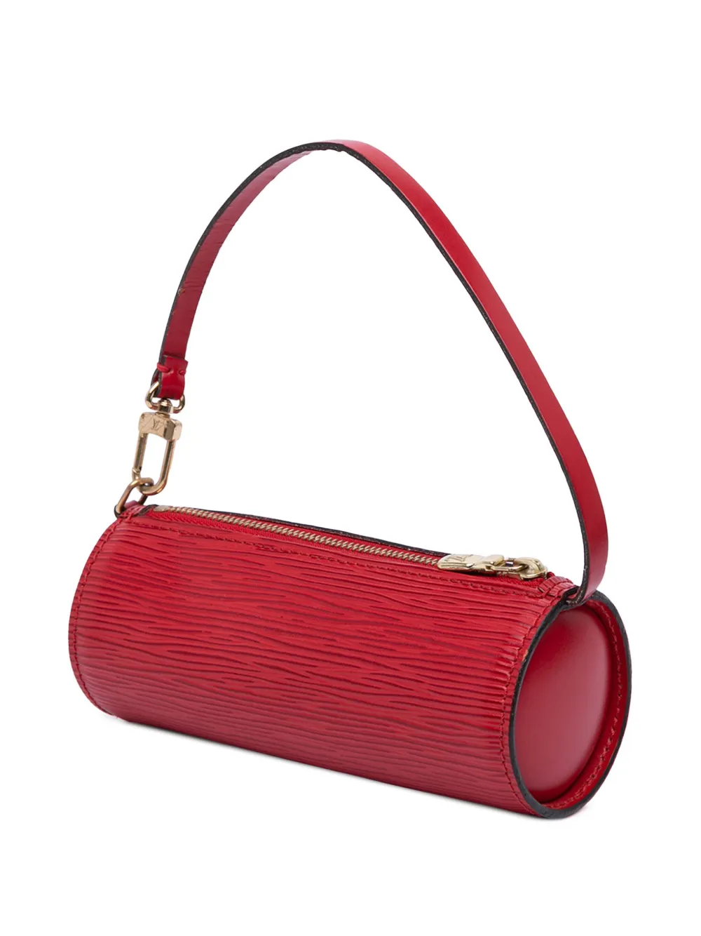 Pre-owned Louis Vuitton 1995 Epi Pochette Papillon Handbag In Red