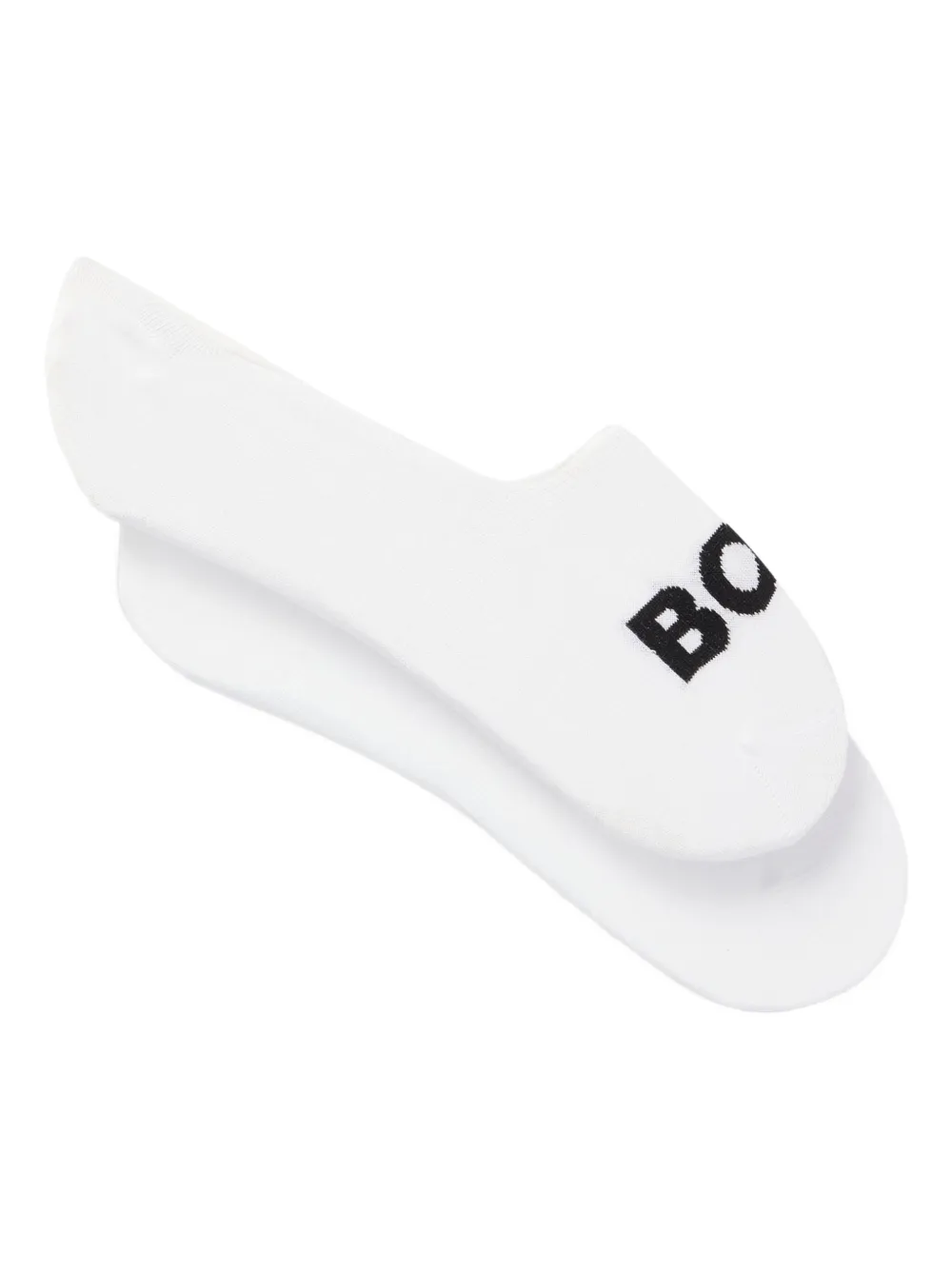 BOSS logo socks (pack of two) | White | Image 1