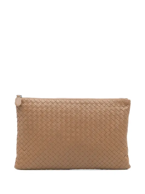 Bottega Veneta Pre-Owned pochette en cuir Nappa Intrecciato (2012-2025)