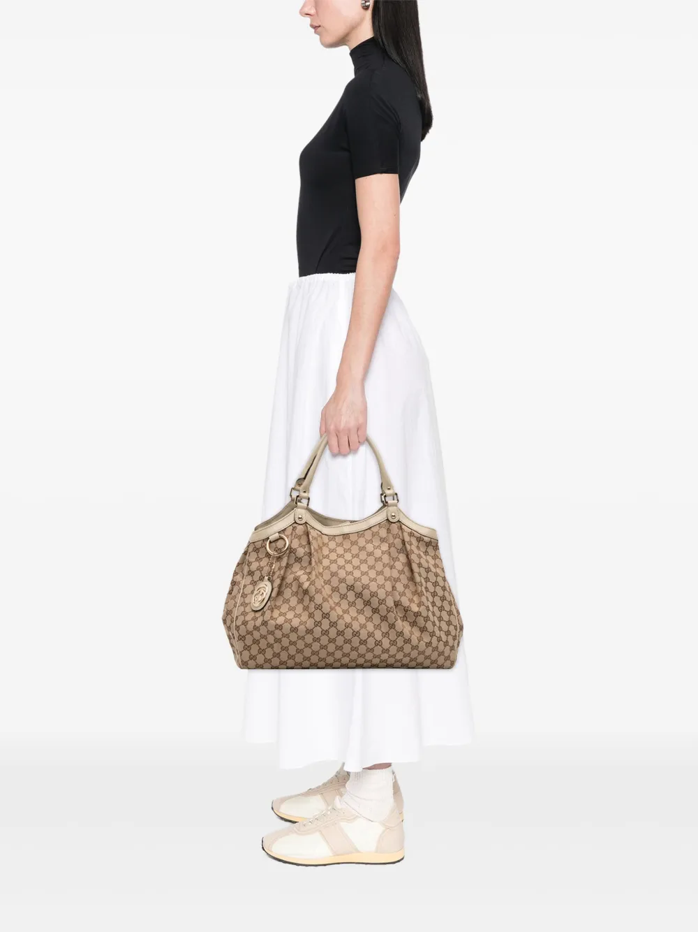 Gucci Pre-Owned 2000-2015 Large GG Canvas Sukey tote bag | Pre-Owned | Image 2