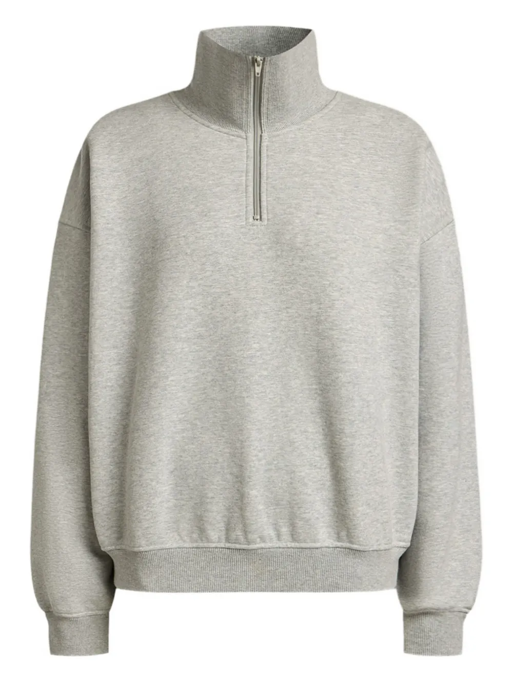 12 STOREEZ zip-up sweatshirt | Grey | Image 1