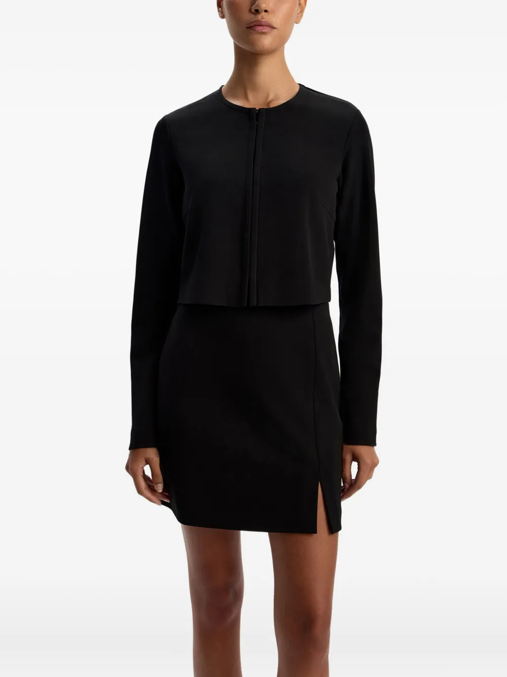 12 STOREEZ Top met lange mouwen Zwart