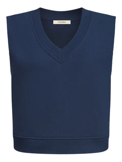 12 STOREEZ top con cuello en v