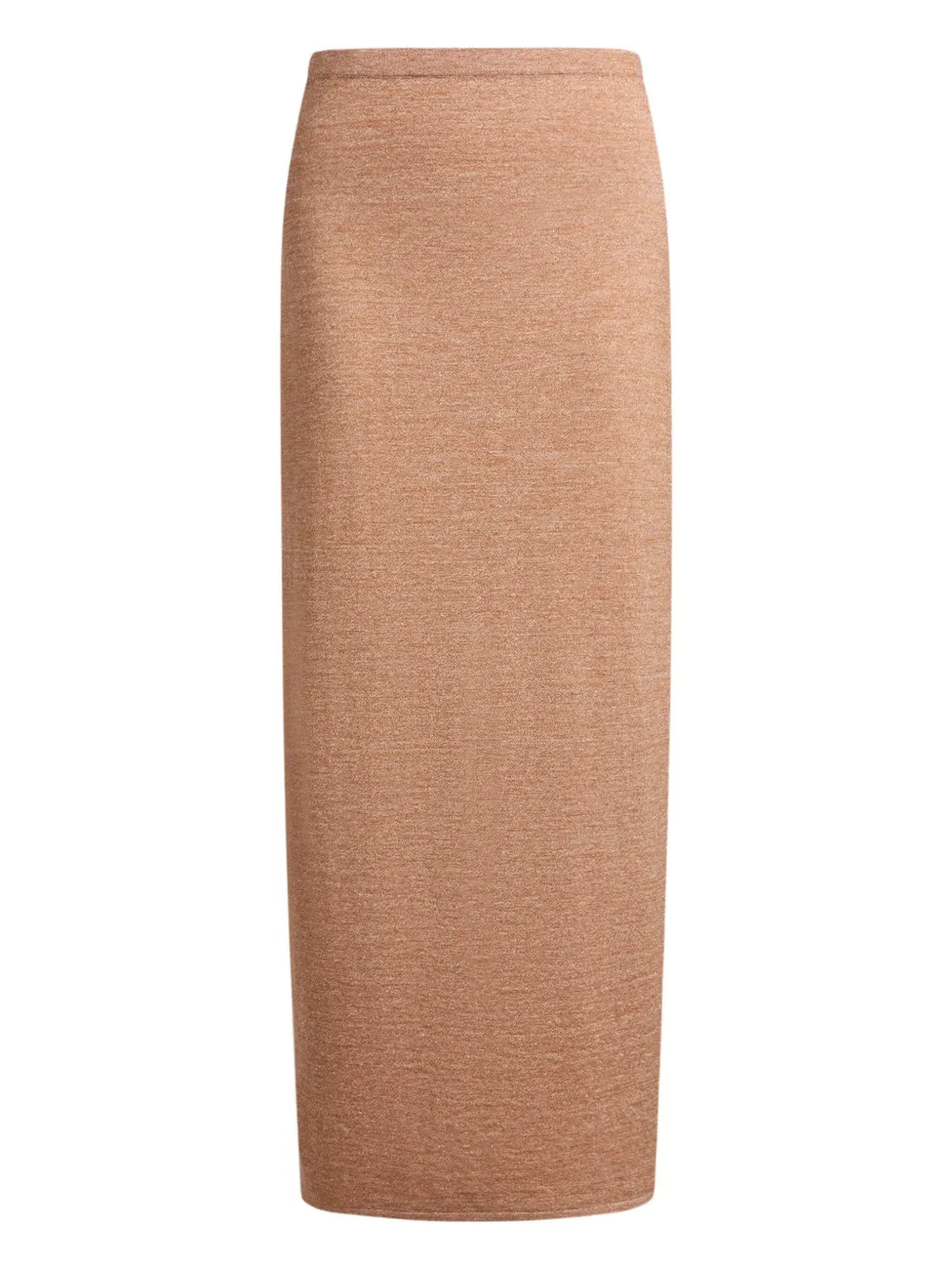 12 Storeez Merino-linen Skirt In Neutral