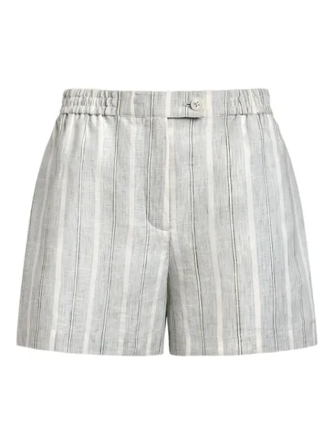 12 STOREEZ striped linen shorts